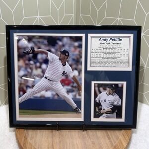 Andy Pettit  Mini Collage With‎ Season Stats - Baseball Great